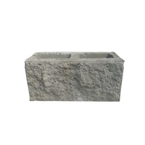 Bloco de concreto tipo pedra